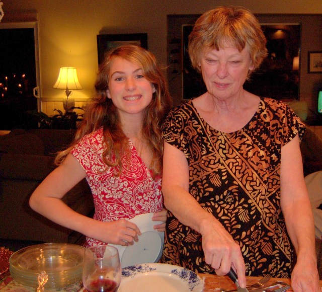 Cassidy & Grandma Diane, 11-25-10